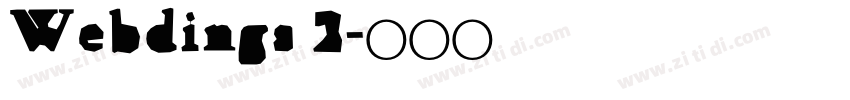 Webdings 2字体转换